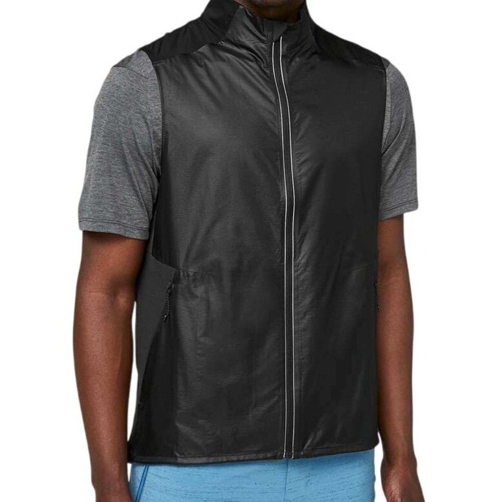 Lululemon Mens XL Fast and Free Vest‎ in Black Obsidian